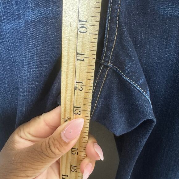 Lucky Brand Ginger Boot Jeans 18W Dark Wash Stretch Denim Mid Rise Bootcut - Picture 4 of 14